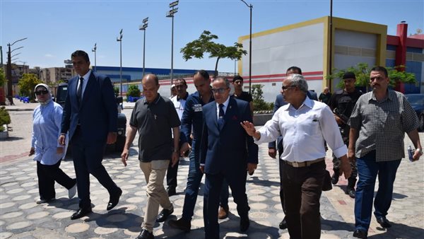 محافظ بورسعيد يتفقد