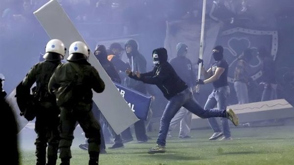 من مباراة باناثنياكوس