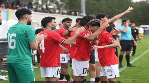 فرحة لاعبي مصر