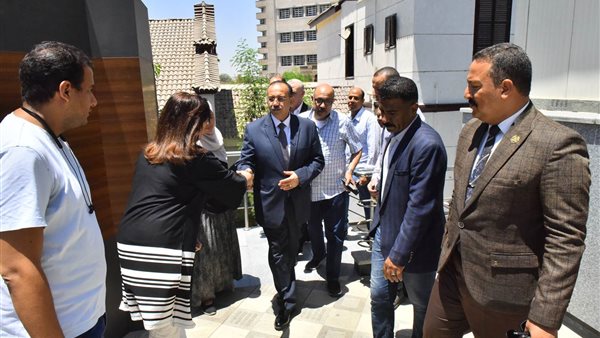 صورة خلال الزيارة