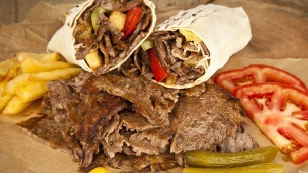 شاورما اللحم 