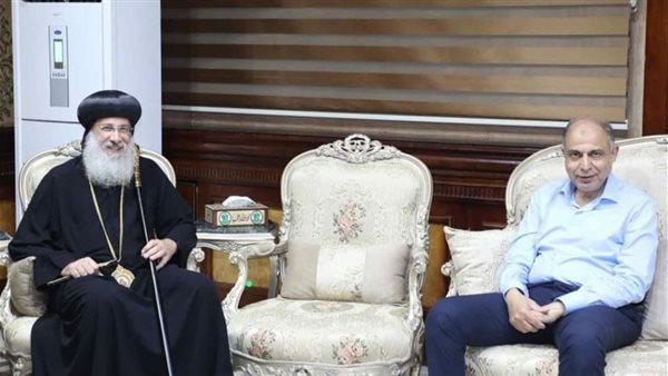 لقاء محافظ المنيا