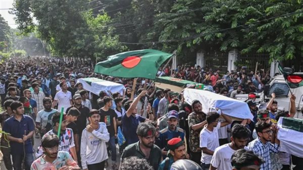 المظاهرات في بنجلاديش