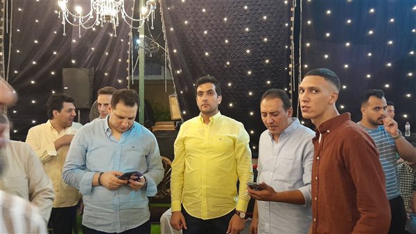 جانب من حفل الخطوبة