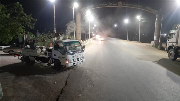 أعمال صيانة كشافات