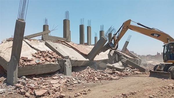 إزالة 25 حالة تعدي