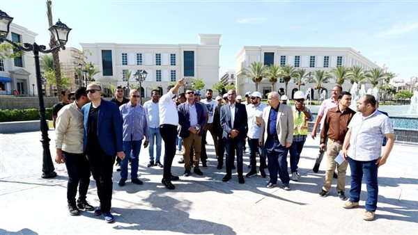 جانب من جولة وزير