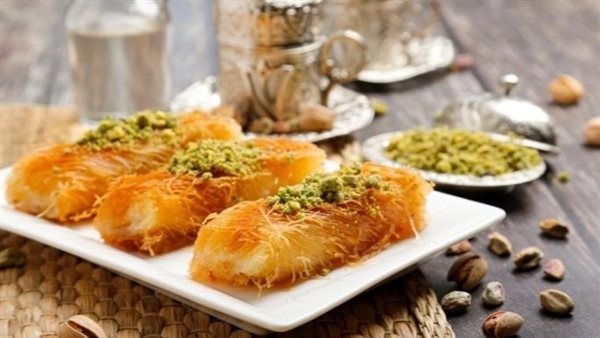 كنافة بالقشطة 