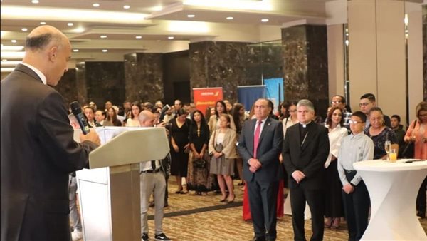 جانب من احتفال السفارة