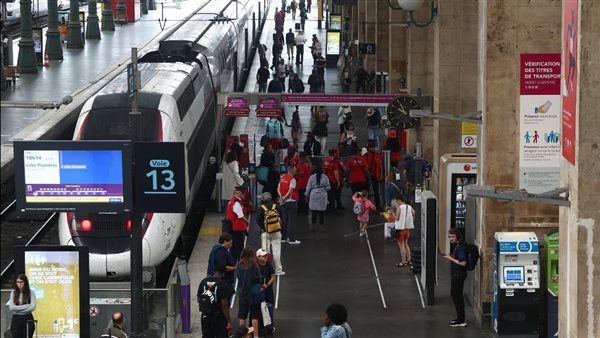 حركة قطار فرنسا