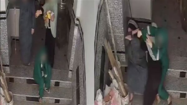 الزوجه تضرب حماتها