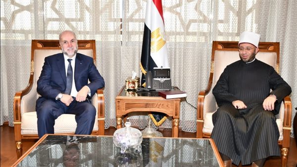 لقاء وزير الأوقاف