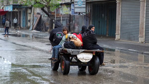 نزوح فلسطينيين