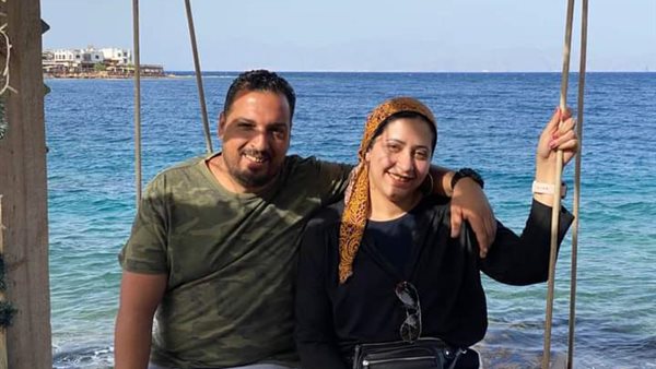 تامر فتحي وزوجته