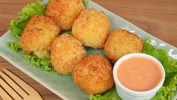 كرات بطاطس باللحم