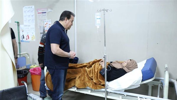 وزير الصحة في إحدى