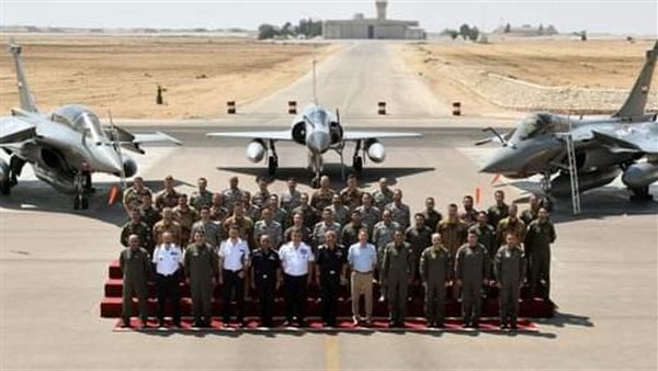 التدريب المصري الفرنسي