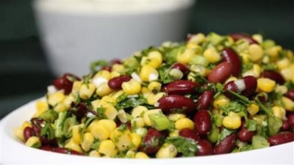 سلطة الفاصوليا الحمرا