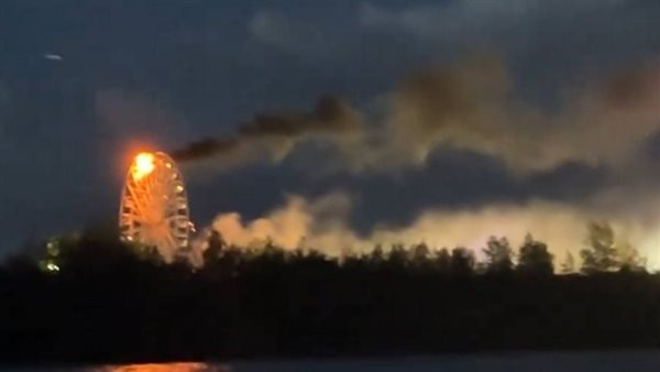 حريق في ملاهي 