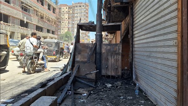 مكان الحريق