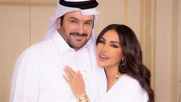 أحلام وزوجها 