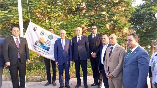 مراسم رفع علم الأقصر