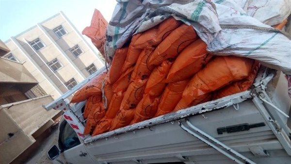 ضبط 3 طن أسمدة بصان