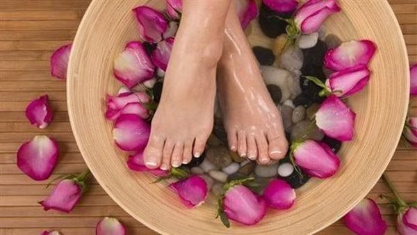 روتين العناية بالقدمين