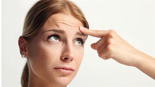 تجاعيد الجبهة  