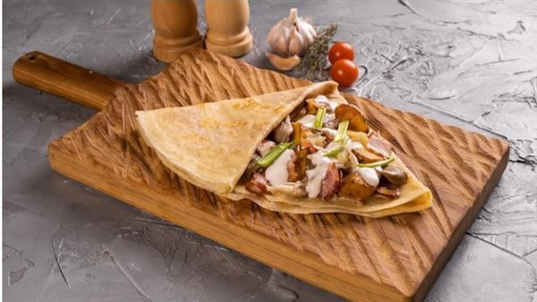 كريب فراخ و مشروم