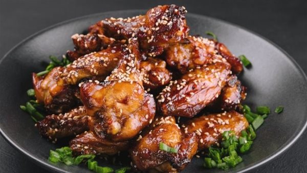 أجنحة دجاج بصوص الترياكي