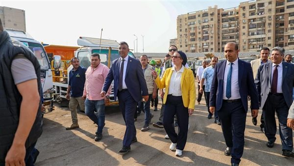 وزيرة البيئة تتفقد