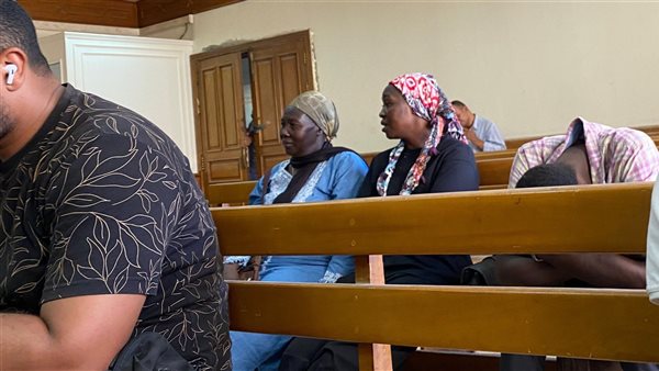 لقطات من داخل المحكمة