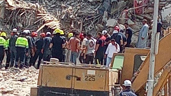 سكان العقار المنهار