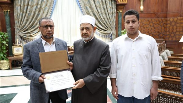 شيخ الازهر يستقبل