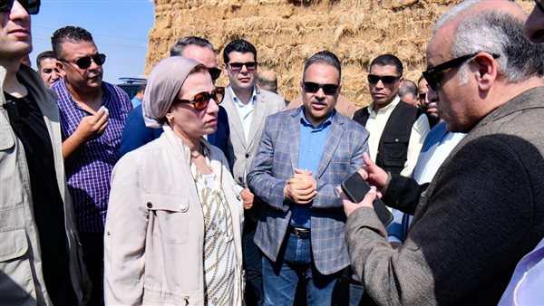 جانب من جولة وزيرة