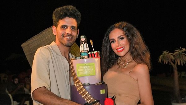 حمدي الميرغني وزوجته