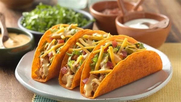 تاكو الدجاج 