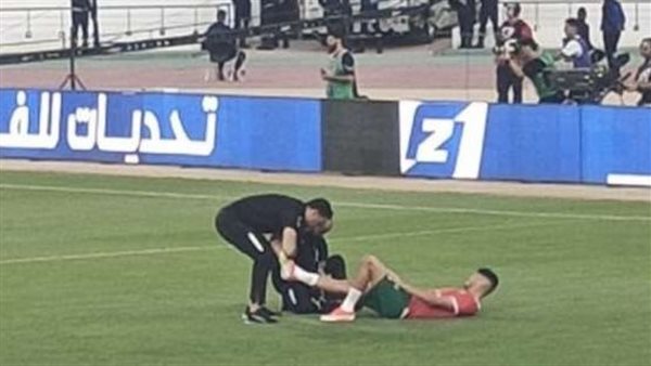 إصابة لاعب الأهلى