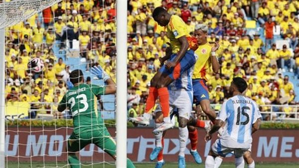 كولومبيا ضد الارجنتين