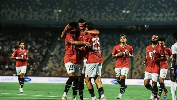 فرحة لاعبو المنتخب