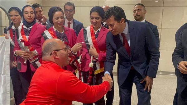 أبطال البعثة المصرية