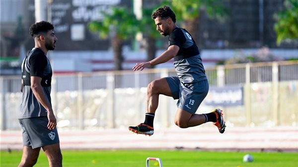 جانب من تدريبات الأبيض