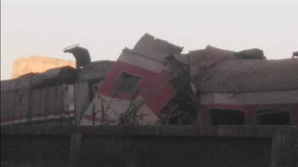 حادث تصادم قطارين