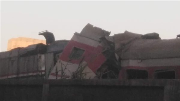 تصادم قطارين بمدينة