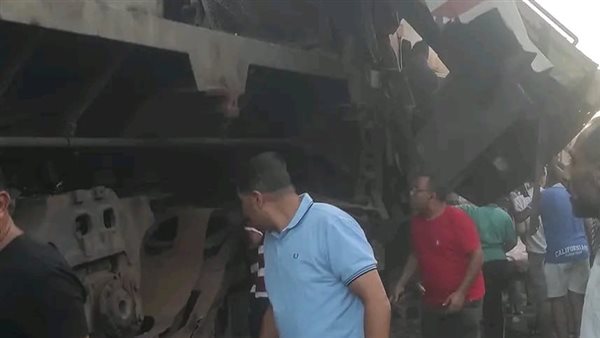 حادث تصادم قطارين