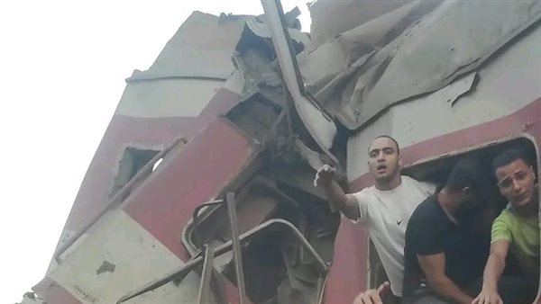 تصادم قطارين 