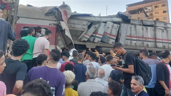 حادث تصادم قطارين