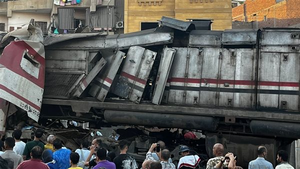 حادث تصادم قطارين