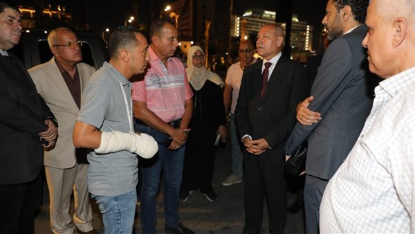 محافظ القاهرة خلال